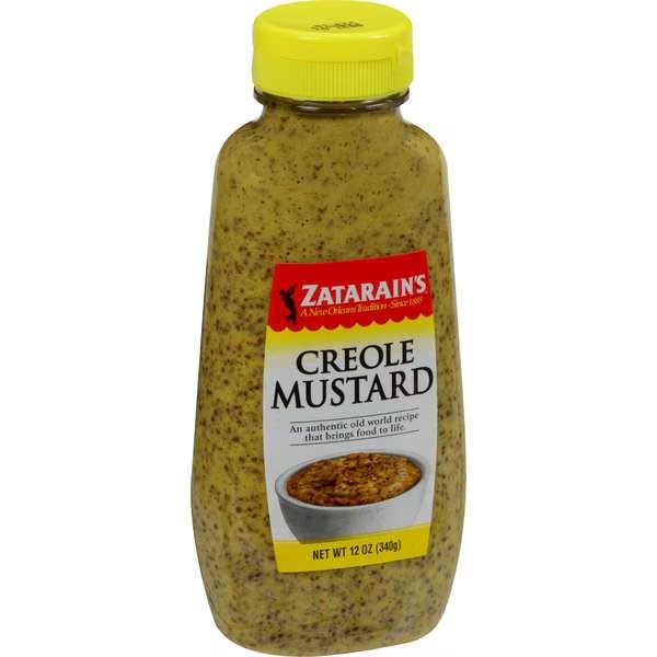 Zatarain's Creole Mustard Squeeze Bottle 12 oz., PK12, Zatarains, Mfr#: Z03025