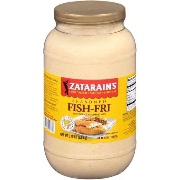 Zatarain's Seasoned Fish Fri 5.75lbs, PK4, Zatarains, Mfr#: Z02475