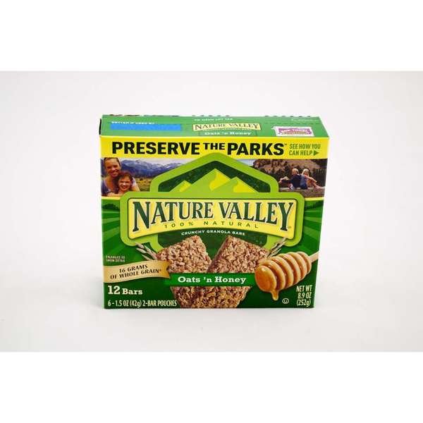 Nature Valley Crunchy Oats & Honey Granola Bar 8.94 oz., PK12, Nature Valley, Mfr#: 16000-26460
