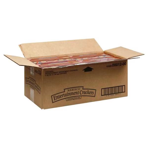 Nabisco Assorted Entertainment Crackers 2.5lbs Box, PK4, Nabisco, Mfr#: 00012