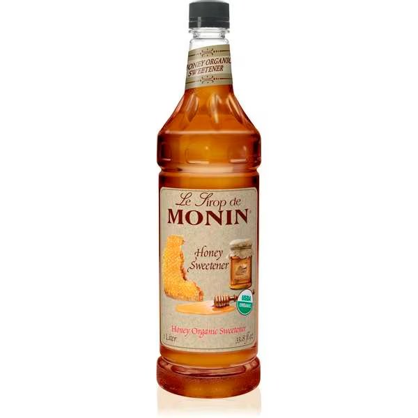 Monin Honey Sweetener 1 Liter Bottle, PK4, Monin, Mfr#: M-FL084F