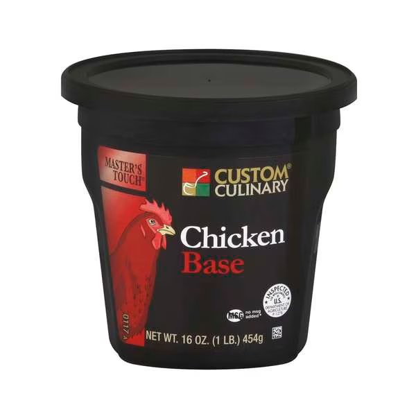 Masters Touch Gluten Free No MSG Added Chicken Base 1lbs, PK6, Masters Touch, Mfr#: 01171ECFP