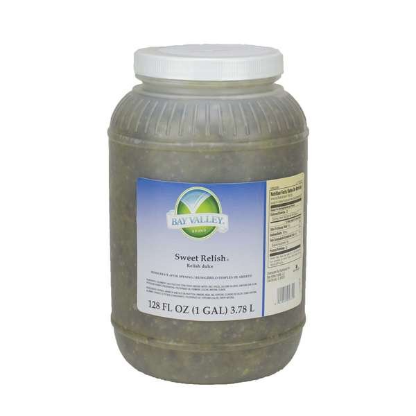 Bay Valley Sweet Relish 1 gal., PK4, Bay Valley, Mfr#: 12803361170