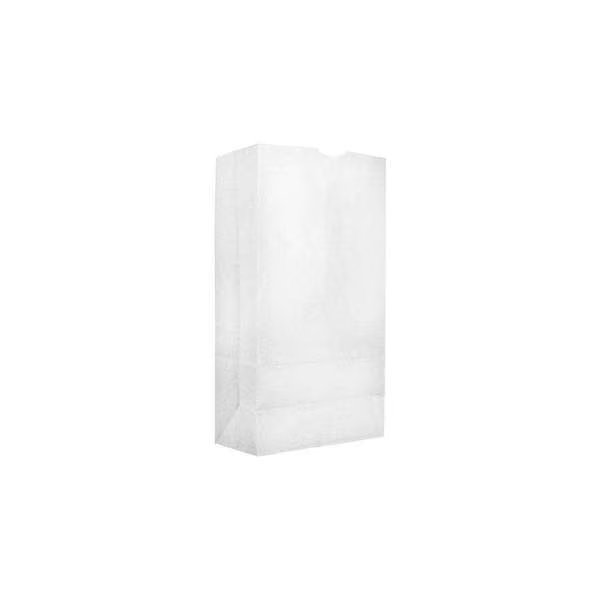 AJM 2# Bleached Bag, PK500, Ajm Packaging, Mfr#: WB02NP5C