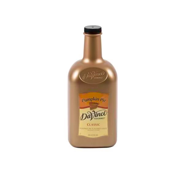 Davinci Gourmet Classic Pumpkin Pie Sauce 64 oz. Bottle, PK6, Davinci Gourmet, Mfr#: 6073738406211