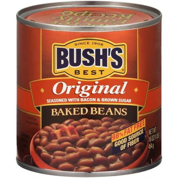 Bush's Original Baked Beans 16 oz. Can, PK12, Bushs Best, Mfr#: 01608
