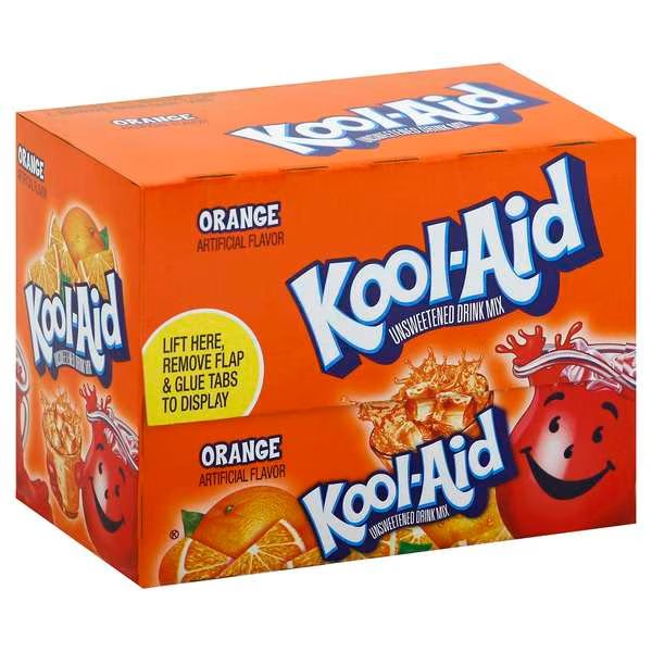 Beverage Kool Aid Orange .15 oz., PK192, Kool-Aid, Mfr#: 00043000016602