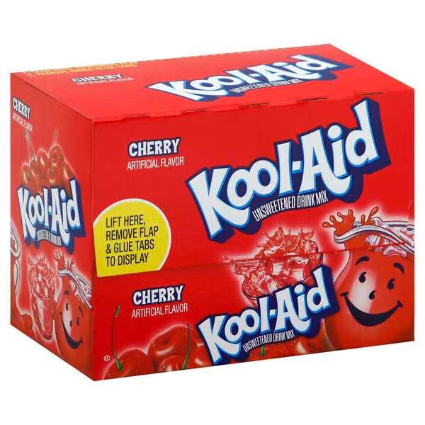Beverage Kool Aid Cherry .13 oz., PK192, Kool-Aid, Mfr#: 00043000016626