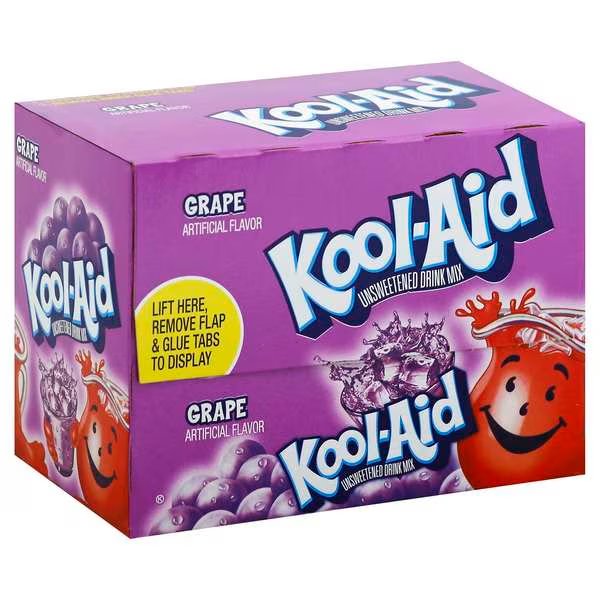 Beverage Kool Aid Grape .14 oz., PK192, Kool-Aid, Mfr#: 00043000016619