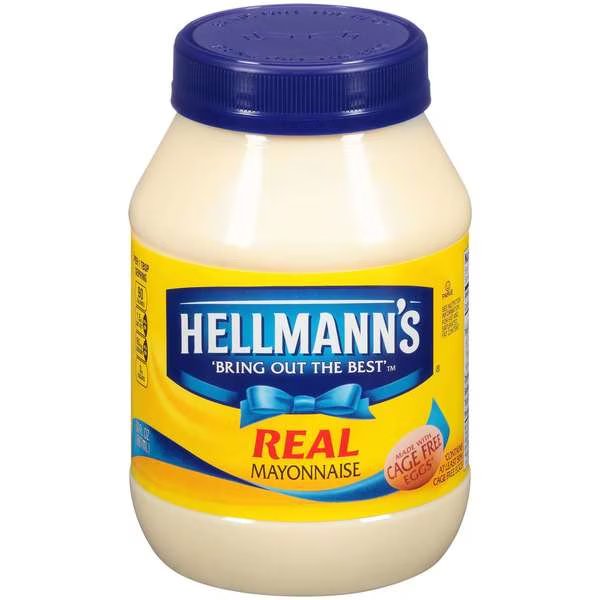 Hellmann's Real Mayonnaise 30 fl. oz., PK15, Hellmanns, Mfr#: 21347