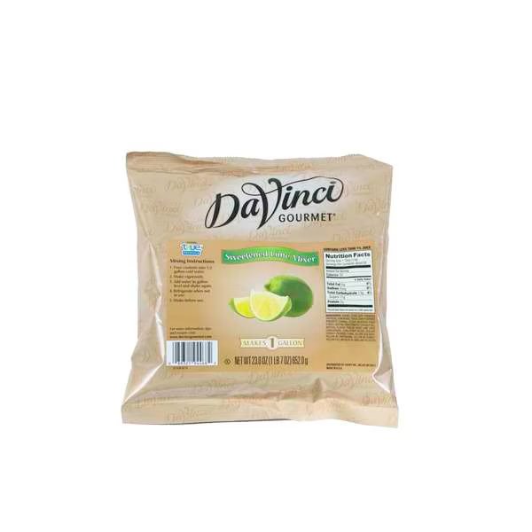 Davinci Gourmet Sweetened Lime Mixer 23 oz., PK12, Davinci Gourmet, Mfr#: C94468.21C