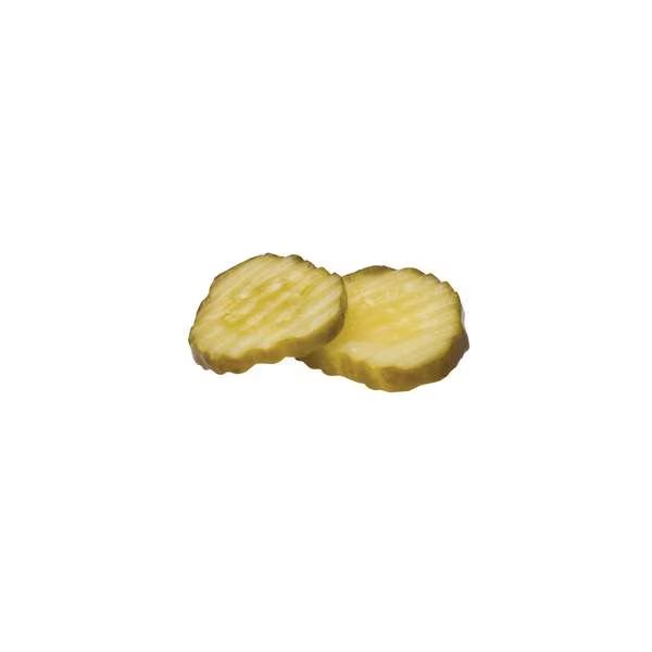 320-365 Count 1/4 Crinkle Cut Sliced Kosher Pickle 1 gal., PK4, Bay Valley, Mfr#: 12914431170