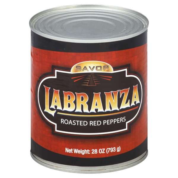 Savor Imports Whole Roasted Red Peppers 28 oz., PK12, Savor Imports, Mfr#: 474320