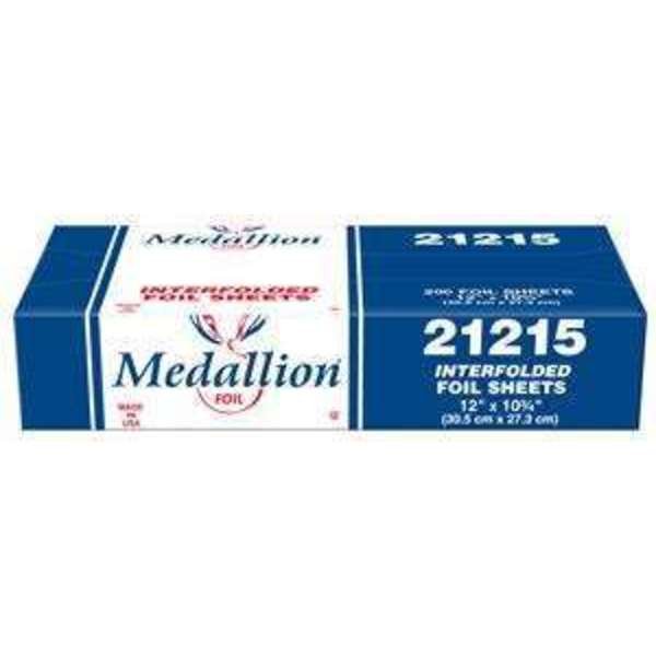 Handi-Foil Medallion Interfolded 12x10 Foil Sheet, PK2400, Handi-Foil, Mfr#: 21215