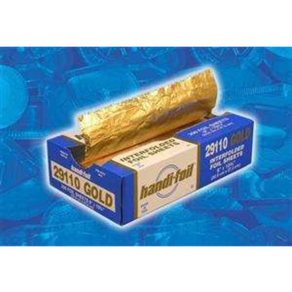 Handi-Foil 9"x10.75" Gold Sheet, PK12, Handi-Foil, Mfr#: 29110
