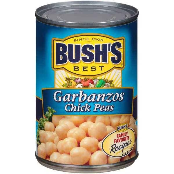 Bush's Best Garbanzo Beans 16 oz., PK12, Bushs Best, Mfr#: 01705
