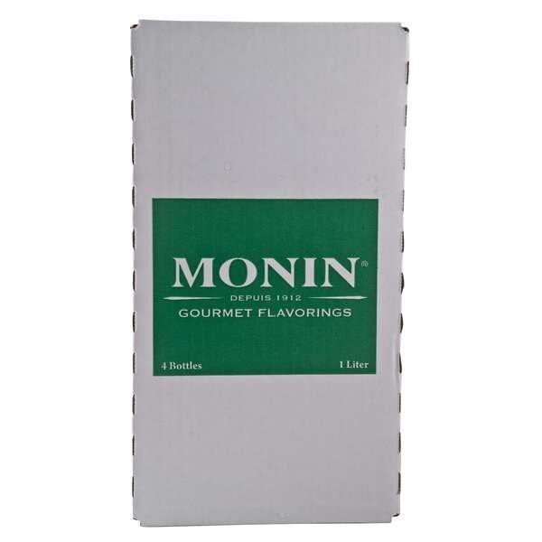 Monin Swiss Chocolate Syrup 1 Liter Bottle, PK4, Monin, Mfr#: M-FR043F