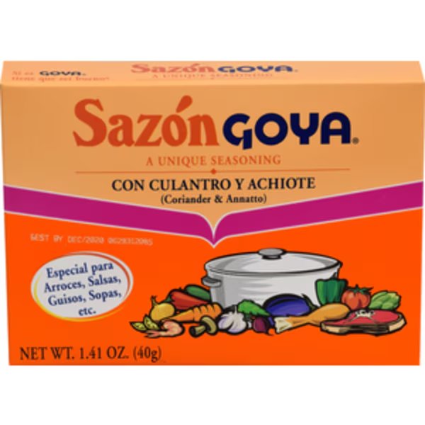 Sazon Goya Sazon Cilantro/Achte 1.41 oz., PK36, Goya, Mfr#: 3782