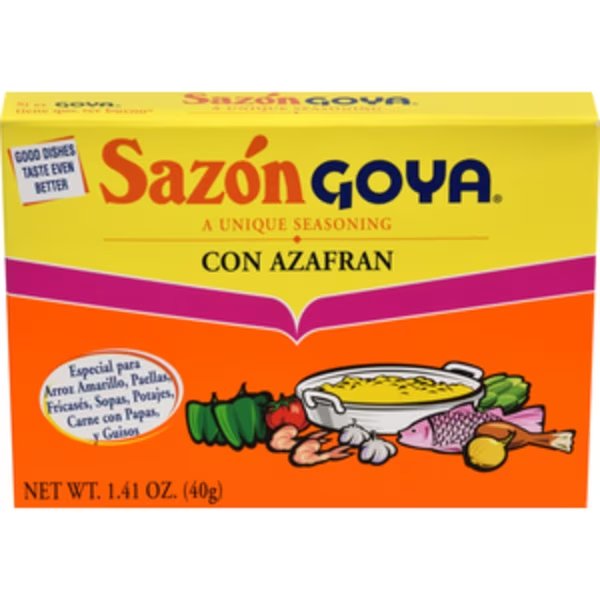 Sazon Goya Goya Azafran 1.41 oz., PK36, Goya, Mfr#: 3784