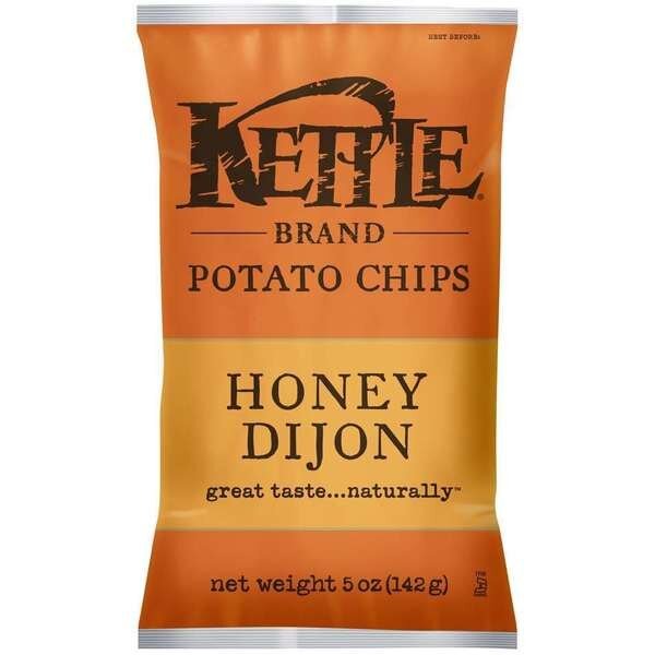 Kettle Potato Chip Honey Dijon 5 oz., PK15, Kettle Foods, Mfr#: 424711