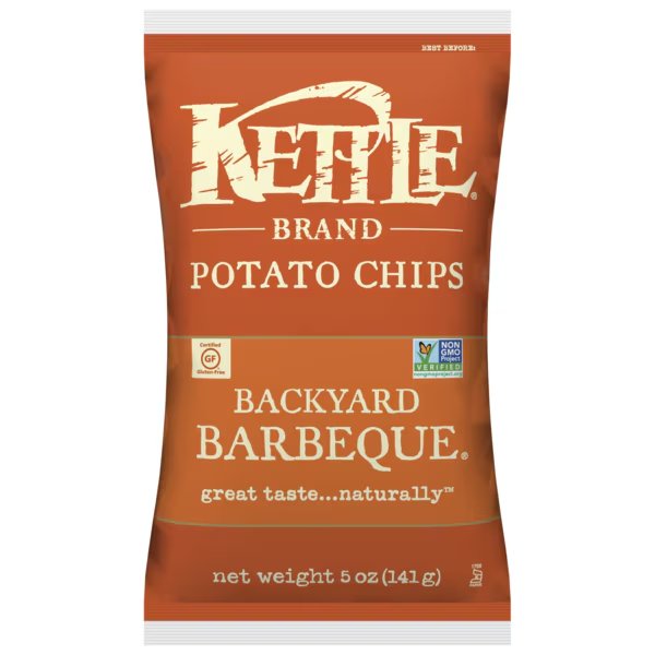 Kettle Potato Chip Backyard BBQ 5 oz., PK15, Kettle Foods, Mfr#: 800038