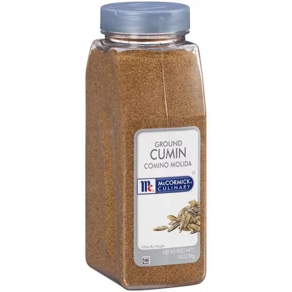 McCormick Ground Cumin 14 oz. Bottle, PK6, Mccormick, Mfr#: 900223190