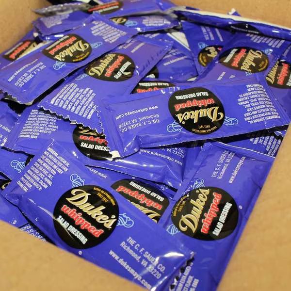 Duke's Salad Dressing 12g Per Packet, PK200, Dukes, Mfr#: 06505