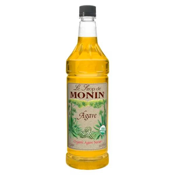 Monin Organic Agave Nectar 1 Liter, PK4, Monin, Mfr#: M-FL157F