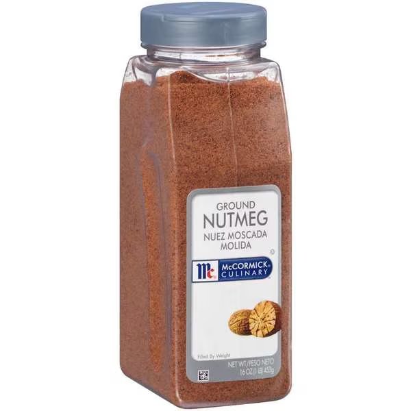 McCormick Ground Nutmeg 16 oz. Container, PK6, Mccormick, Mfr#: 900223191