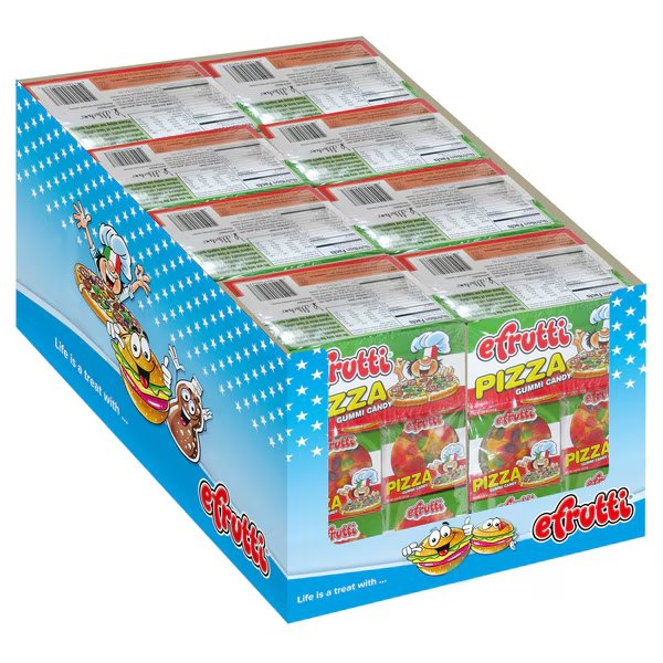 Efrutti Gummi Pizza .55 oz. Packet, PK384, Efrutti, Mfr#: 5071