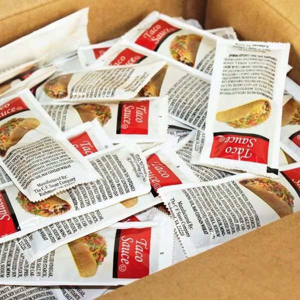 Sauer Taco Sauce 9g Pouch, PK200, Sauer, Mfr#: 06508