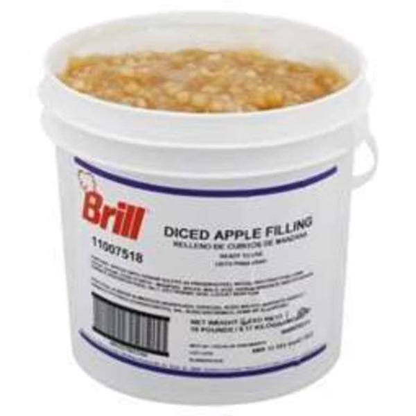 Filling Diced Apple 18lbs, Brill, Mfr#: 10197975