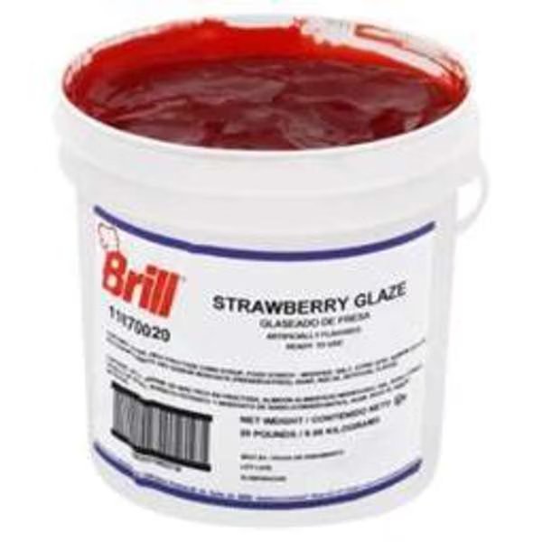 Glaze Strawberry 20lbs, Brill, Mfr#: 10202318