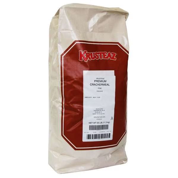 Krusteaz Premium Fine Cracker Meal 25lbs, Krusteaz, Mfr#: 733-0440
