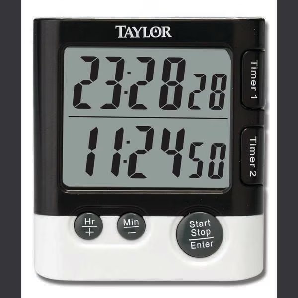 Taylor Digital Dual Event Timer, Classic, Mfr#: 5828