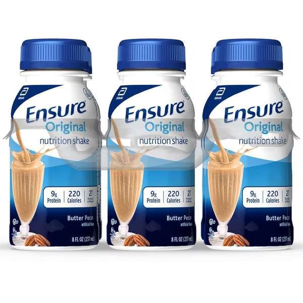 Ensure Butter Pecan 8 fl. oz. Bottles, PK24, Ensure, Mfr#: 57240