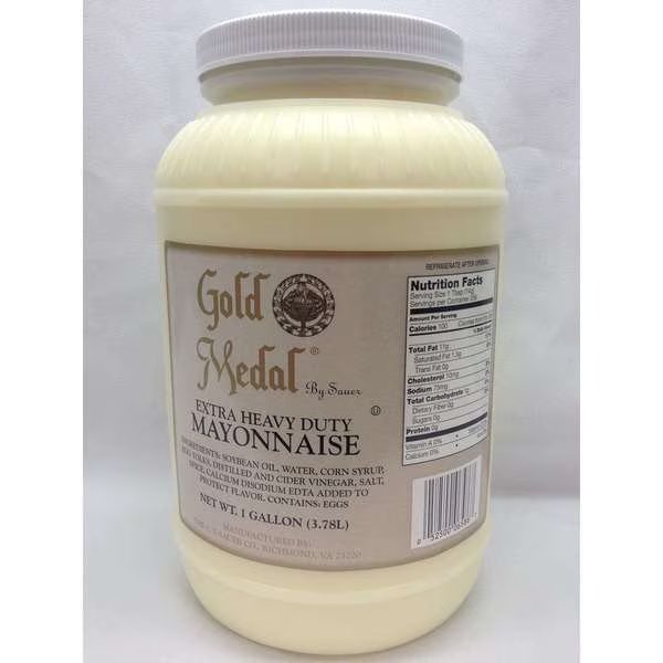 Gold Medal Extra Heavy Duty Mayonnaise 1 gal. Jug, PK4, Gold Medal, Mfr#: 06586