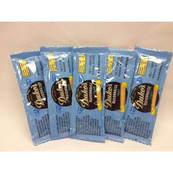 Duke's Light Mayonnaise 12g Per Packet, PK200, Dukes, Mfr#: 06346
