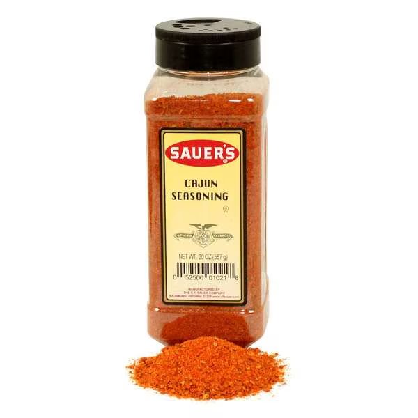 Sauer Cajun Seasoning 20 oz. Bottle, PK6, Sauer, Mfr#: 01021