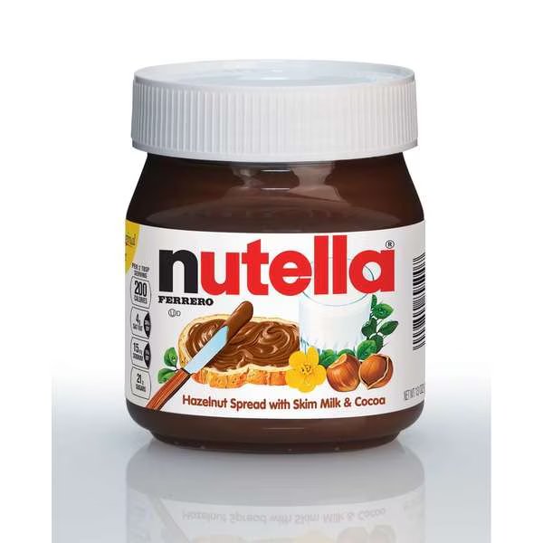 Nutella Hazelnut Spread With Cocoa 13 oz., PK15, Nutella, Mfr#: 89371