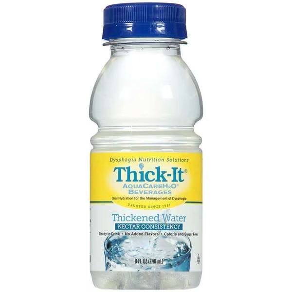 Thick-It Aqua Care H20 Nectar Water 8 fl. oz., PK24, Thick-It, Mfr#: B451-L9044