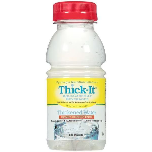 Thick-It Aqua Care H20 Honey Water 8 fl. oz., PK24, Thick-It, Mfr#: B453-L9044
