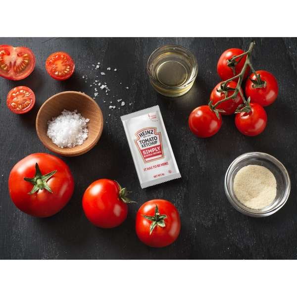 Heinz Simply Single Serve Ketchup 9g, PK1000, Heinz, Mfr#: 10013000556009