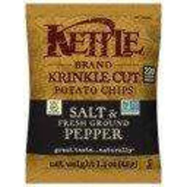 Kettle Krinkle Potato Chip Salt & Pepper 1.5 oz., PK24, Kettle Foods, Mfr#: 803080