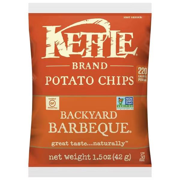 Kettle Potato Chip Backyard BBQ 1.5 oz., PK24, Kettle Foods, Mfr#: 803079