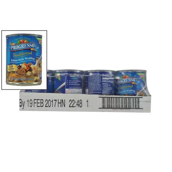 Progresso Soup Italian-Style Wedding 18.5 oz., PK12, Progresso, Mfr#: 41196-91505