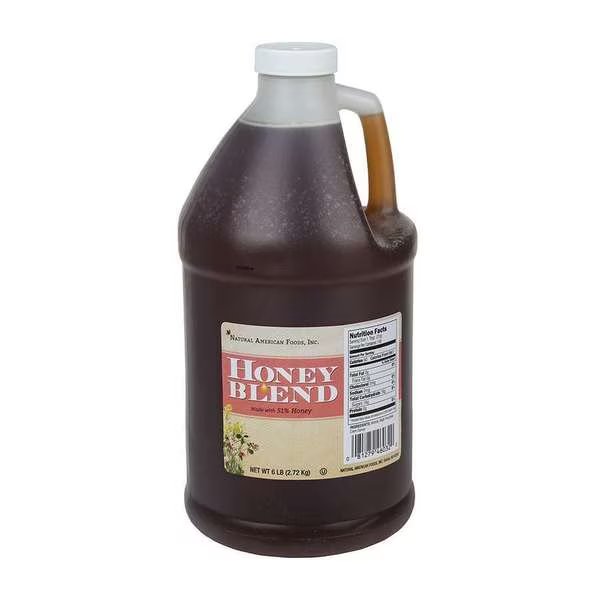 6lbs Honey Blend, PK4, Natural American Foods, Mfr#: F402