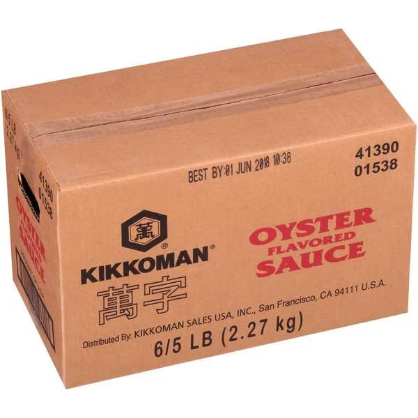 Kikkoman Red Oyster Flavored Sauce 5lbs, PK6, Kikkoman, Mfr#: 01538