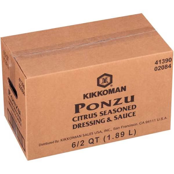 Kikkoman Ponzu 2 qt., PK6, Kikkoman, Mfr#: 02084