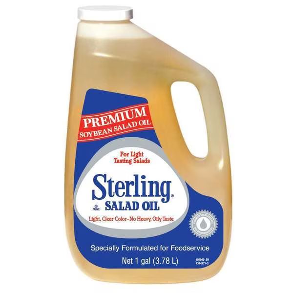 Sterling Salad Oil 1 gal. Container, PK3, Sterling, Mfr#: 104040 S9